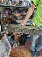 Tin Farmhouse Tray