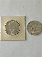 2 Uncirculated? Kennedy Silver Half Dollars: 1964P