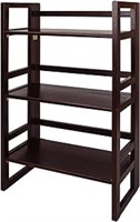 Casual Home 3-shelf Folding Student Bookcase