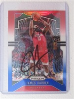 JAMES HARDEN SIGNED SPORTS CARD WITH COA