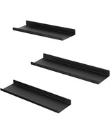 ($29) SONGMICS Set of 3 Wall Shelves, Metal