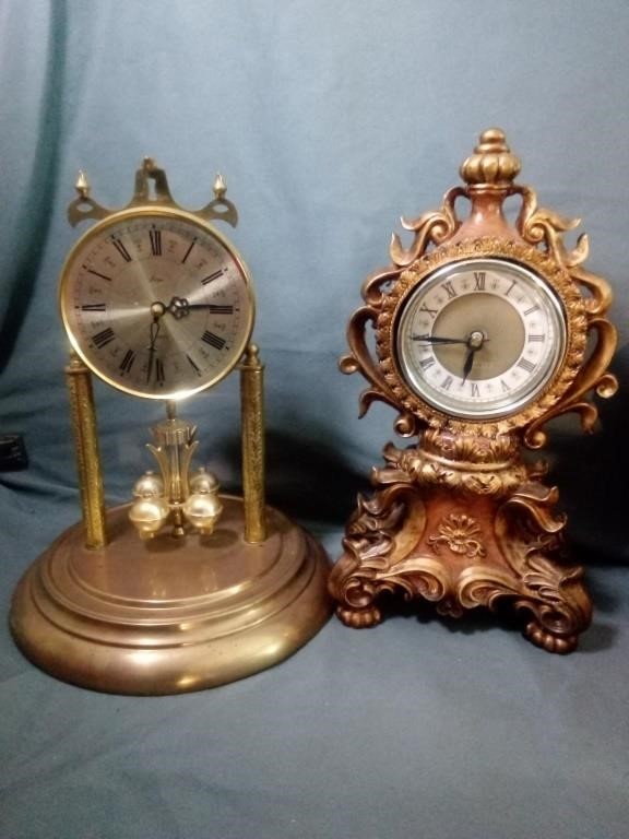 Two Vintage Style Clocks Need TLC