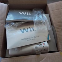 Wii game system with games