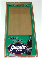 GRAPETTE SODA POP ADVERTISING MIRROR