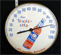 Vintage Suncrest dial thermometer w/ glass face