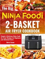 New -  Ninja Foodi 2-Basket Air Fryer Cookbook