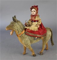 Rare Little Red Riding Hood Pull Toy