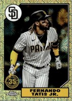 Fernando Tatis, Jr. 2022 Topps Chrome 35th Anniv.