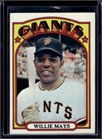 Willie Mays 1972 Topps #49 Fantastic condition