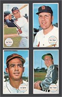 4 - 1965 Topps Giants in very good condition -