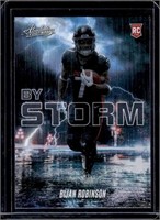 Bijan Robinson ROOKIE INSERT By Storm 2023 Panini