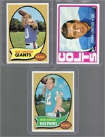 Unitas, Griese, & Tarkenton All in very very good