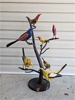 Metal Bird Yard Art  29" Tall