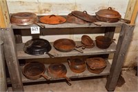 Large cast iron lot - some Griswold & Wagner