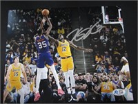 KEVIN DURANT SIGNED 8X10 PHOTO SUNS COA