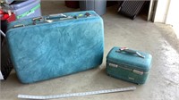 Train station suitcases