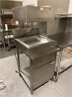 Stainless Steel Heated Dump Station Table