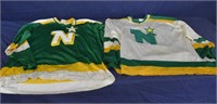 2 MInnesota North Stars Hockey Jerseys
