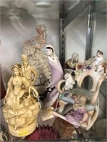 Porcelain & Bisque Figurines