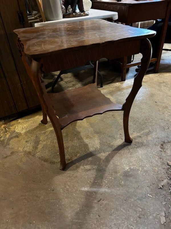 walnut occasional table