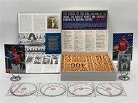 Baseball Game & Video Set With Signed Cards