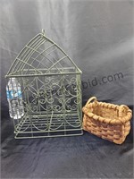 Bird Cage & Sm Basket