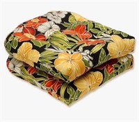 Pillow Perfect Tropic Floral Chair Cushion