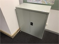 2 Steel 2 Door 1.2m Stationery Cabinets