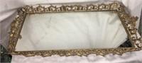 Mirrored Brass Tray