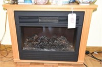 Heat Surge Electric Home Fireplace heater with