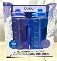 Zulu Half Gallon Water Bottle ( 2 Pack )