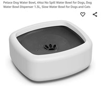 MSRP $16 Green Dog Rising Water Bowl