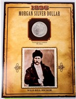 Coin 1896-P Morgan Silver Dollar Wild Bill Hickok