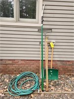 Yard tools & hose