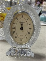 Lead crystal clock