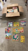 Various kids books and recordings