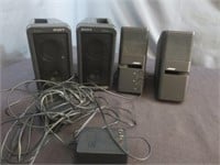 (2) Sets of Powered Computer Speakers , Bose &