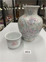 Large QUALITY Vase, Small Planter - a Steal!