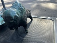 Vintage 1960s Blue Moutain Bison