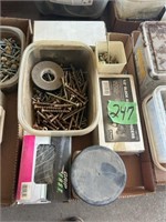 Assorted screws