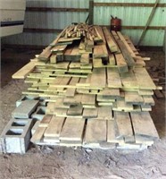 Large Quantity of Dried Hardwood Boards