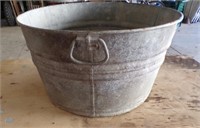 Galvanized Wash Tub