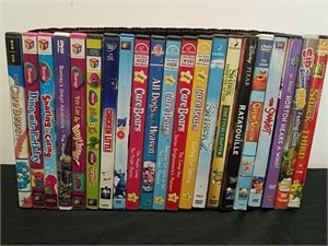 Group of kids DVDs