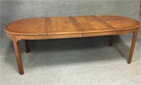 Wood Dining Table with Two Leaves