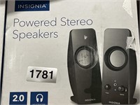 INSIGNIA STEREO  SPEAKERS RETAIL $20