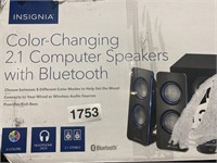 INSIGNIA 2.1 COMPUTER SPEAKERS RETAIL $40