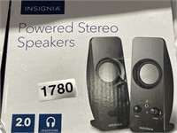INSIGNIA STEREO  SPEAKERS RETAIL $20