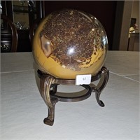 Beautiful Natural Jasper Spherical Orb SEE ALL PIC