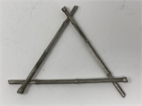 Metal Decorative Triangle/Trivet