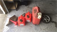 Gas cans wheels